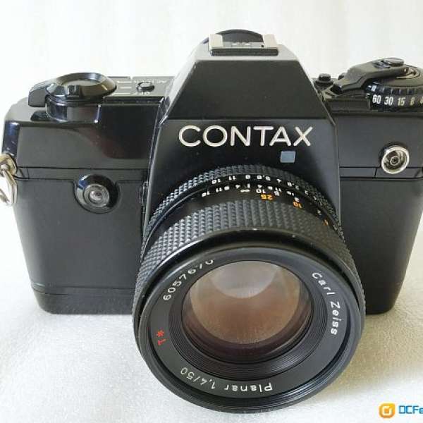 CONTAX 137MA 連 contax 50mm f1.4  標準鏡頭