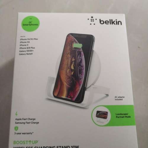 Belkin Boost Up Wireless Charging Stand 10W 全新