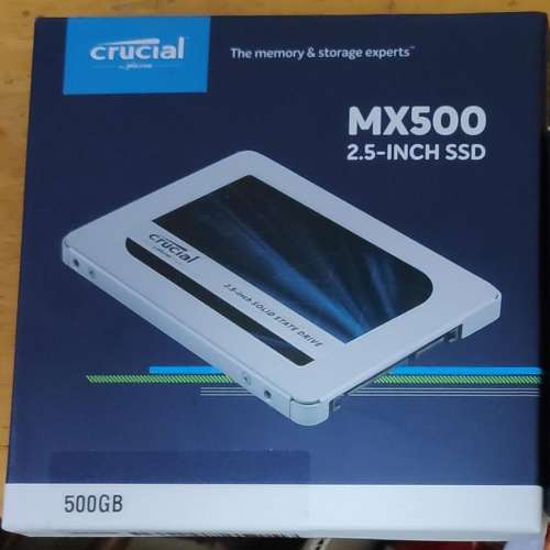 Crucial MX500 500GB SSD