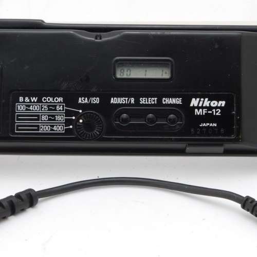 Nikon MF-12 Data Back  日期背蓋  （FM FE FE2 FM2 FA 用）
