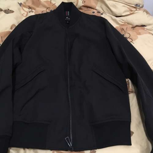 PS Paul Smith Cotton Blend Bomber Jacket size XS Black
