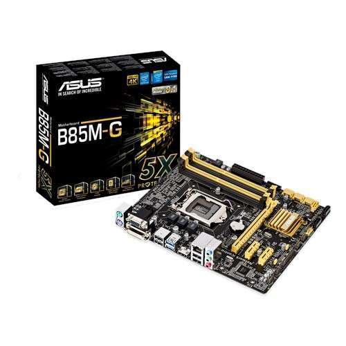 i5 4460 b85m-g xpg ddr3 1600mhz 4gb x4 500gb hdd new cpu fan