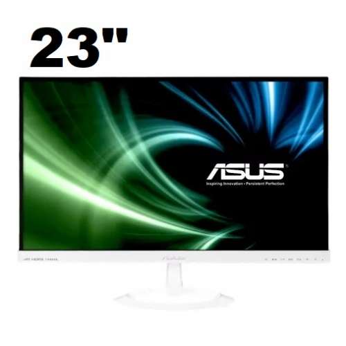 23吋(16:9) ASUS LEDmon VX239H (白色) 屏幕全新 ASUS上門保至2021年5月31日