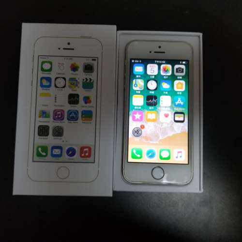 已過保金色 iphone 5s 32gb 。全套有盒齊配件。送玻璃。 99% gold colour iphone 5...