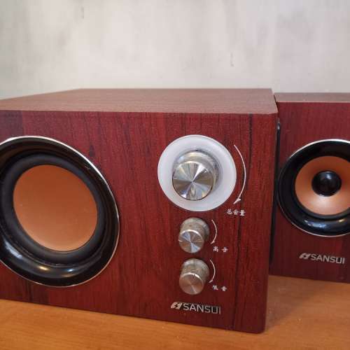 Sansui speaker 前置低音擴音