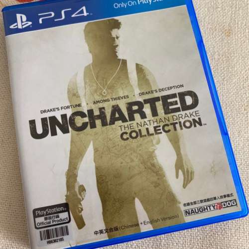 PS4 Uncharted Collection 秘境探險1-3合集