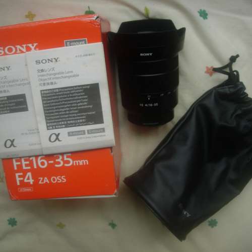 Sony  ( T * Zeiss ) FE16-35mm  F4  ZA OSS  有盒