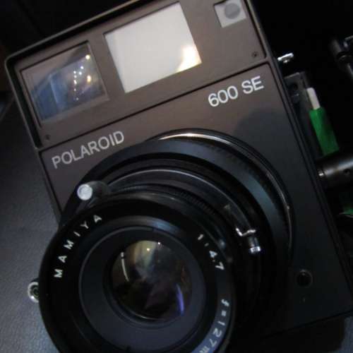 Polaroid 600 SE + Mamyia 127mm f4.7
