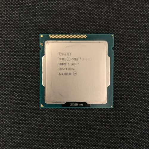 Intel Core i5-3450 Quad-Core Processor 3.1 GHz 6 MB Cache LGA 1155