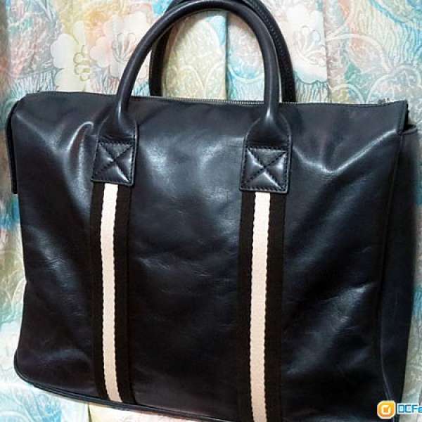 Bally briefcase 公事包 not Prada Gucci LV Chanel
