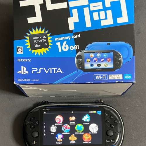 PSV 2000 PSV專用記憶卡 64G 黑藍 開心版