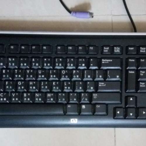 HP 二手 PS2 keyboard 鍵盤