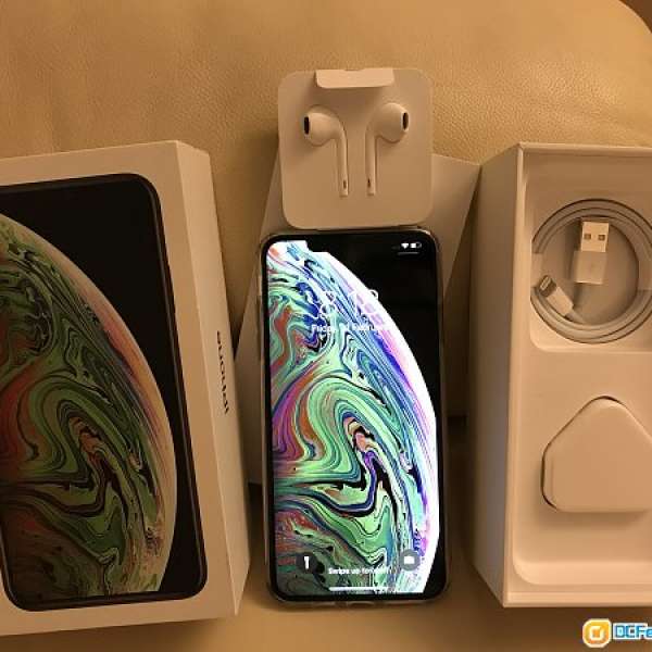 Apple Xs max 256 灰黑色港行有盒配件全新