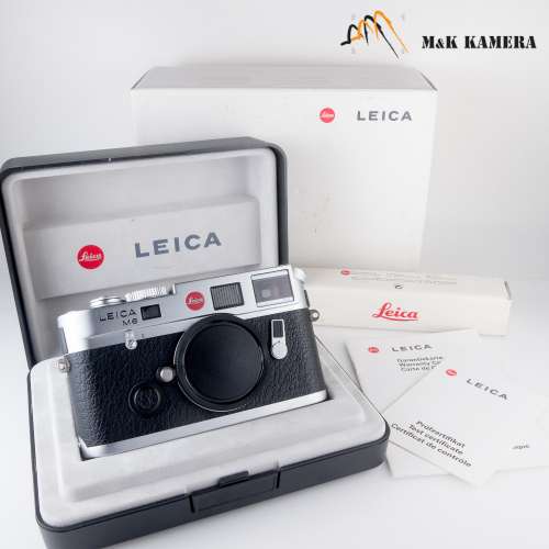 Leica M6 TTL 0.58 Silver Film Rangefinder Camera #83797