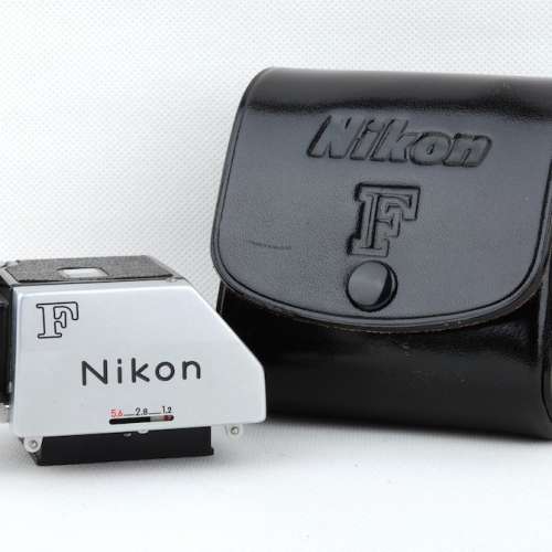 EX++ Nikon FTn Viewfinder Meter Silver W/ Original Leather Case #JP23238