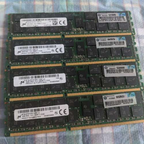 MICRON 16GB 2Rx-4 PC3-12800R DDR3-1600 ECC RAM