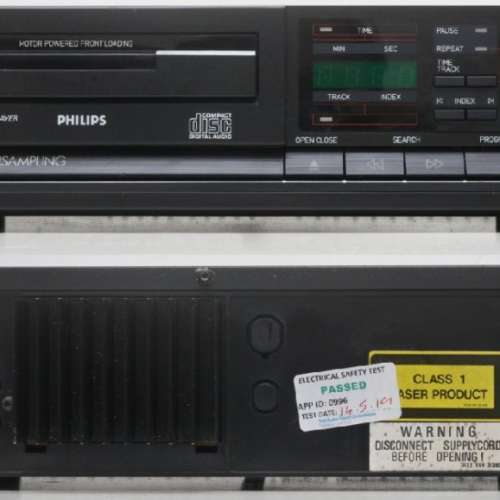 PHILIPS CD160(比利時制造)靚聲CD機，芯片TDA1541，光頭：CDM-2 ，細細部易擺位