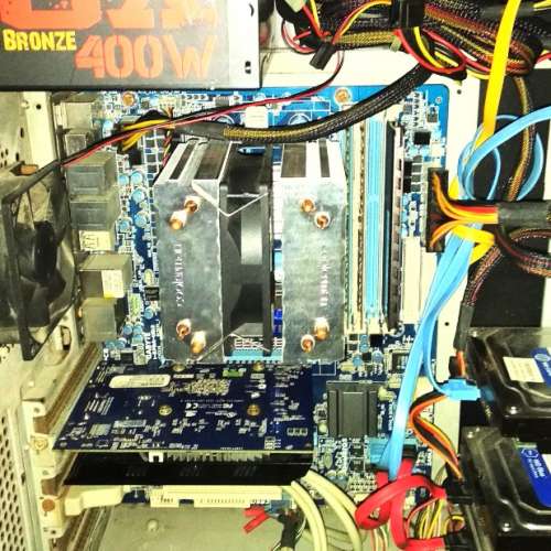 電腦一套AMD Phenom II X4 925+ Gigabyte 870A+GT430+ DDR3L-1600(4Gx2)