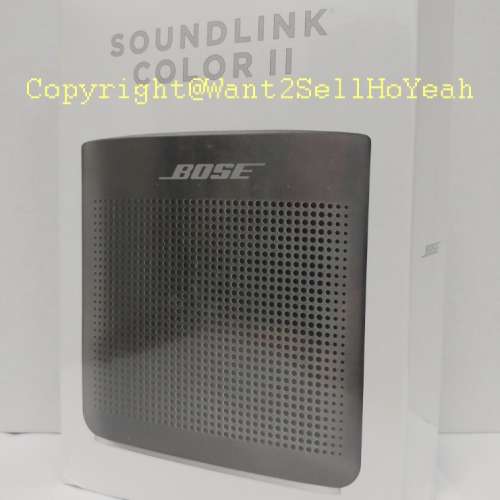 BOSE SoundLink Color II Bluetooth speaker可攜式無線藍牙喇叭揚聲器,輕巧防水,音...