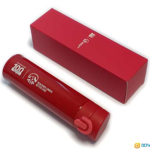 100%全新 AIA 350ml 不銹鋼 真空 保溫瓶 水樽 杯 stainless steel vacuum bottle