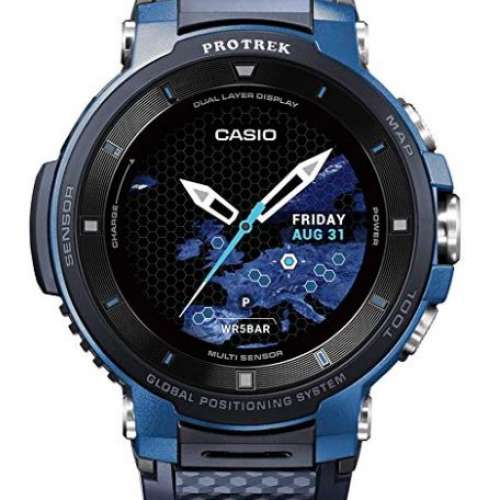 全新 Casio Pro Trek F30 藍色