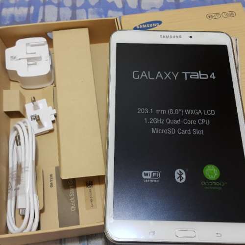 三星 Samsung Galaxy Tab 4 T330 (8 inch) with all accessories and box