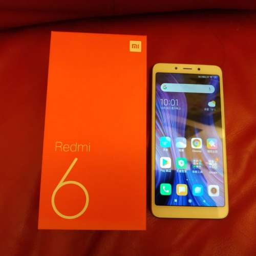 90%新 紅米6 3+32GB 藍色 行貨Demo機 有保