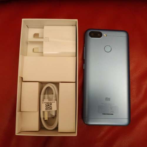 90%新 紅米6 3+32GB 藍色 行貨Demo機 有保