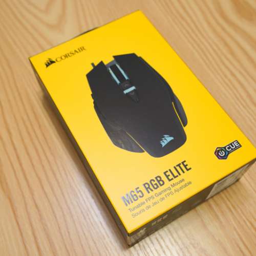 (全新未開封) Corsair M65 RGB ELITE Tunable FPS Gaming Mouse 電競滑鼠