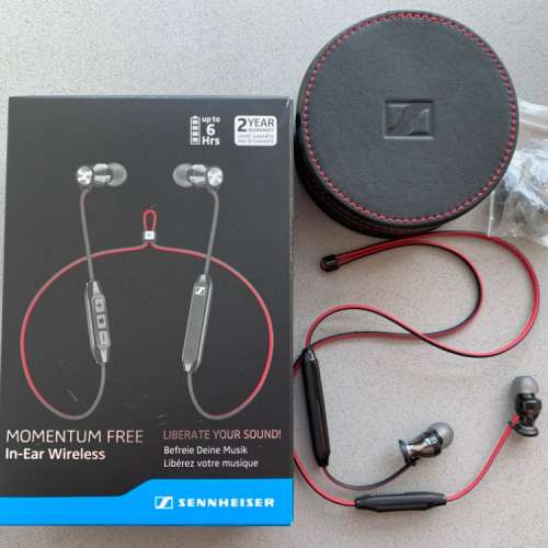 Sennheiser momentum free 藍牙入耳耳機 比AirPods Pro更好聲