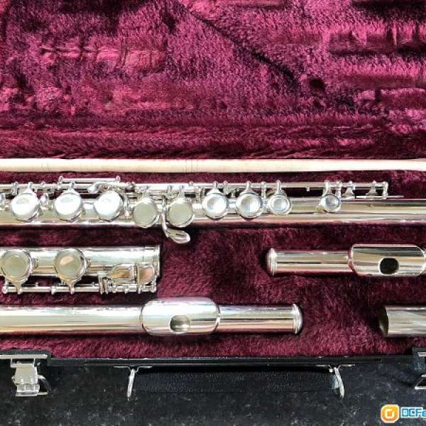 Jupiter JFL-511-II 鍍銀   Curved & Straight Head Flute 彎曲+直頭  長笛