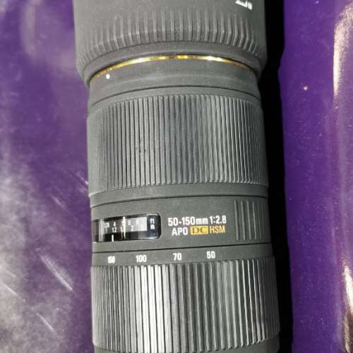 Sigma 50-150／2.8 APO HSM for Canon （NO OS版）