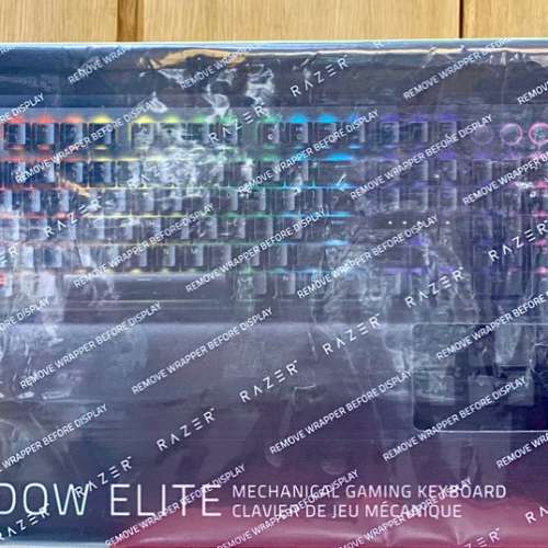 Razer BlackWidow Elite Mechanical Gaming Keyboard Yellow switch 黃軸