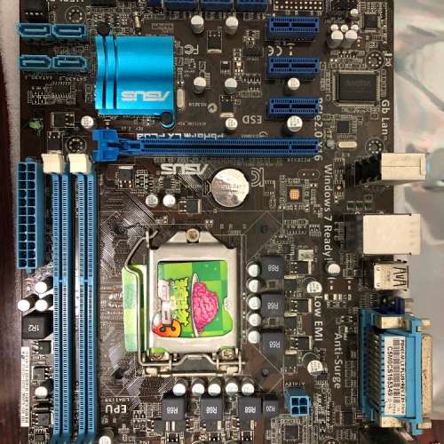 有問題 ASUS P8H61-M LX PLUS H61 DDR3 LGA1155 MATX MB