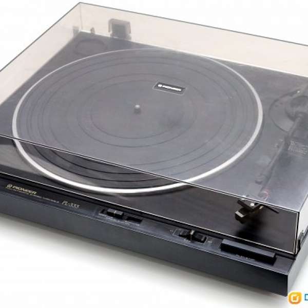 Pioneer PL-333 黑膠唱機 (自動落針/回臂)  1988年半古董 附全新Audio-Technica 唱...