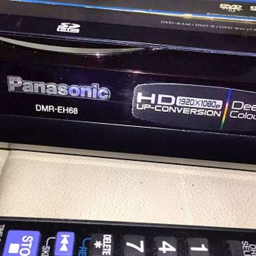 Panasonic. HDD/DVD. DMR-EH68（硬碟錄影+DVD燒錄機）高級型號