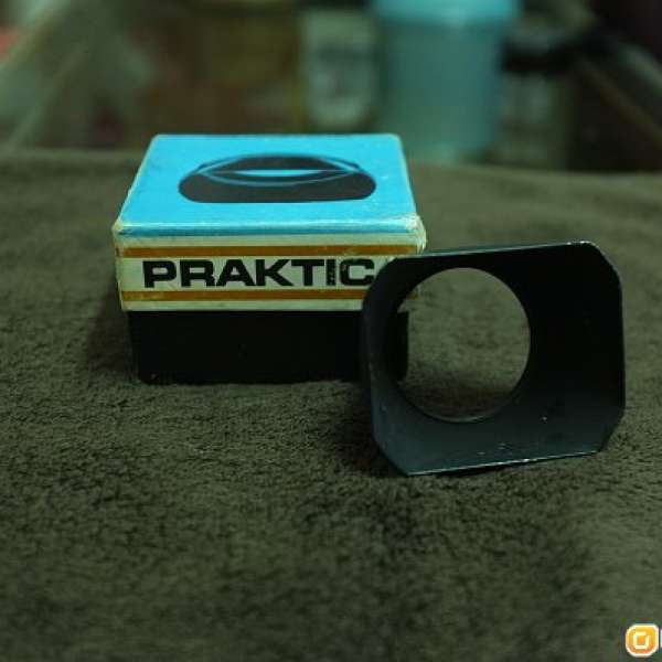 Praktic metal lens hood