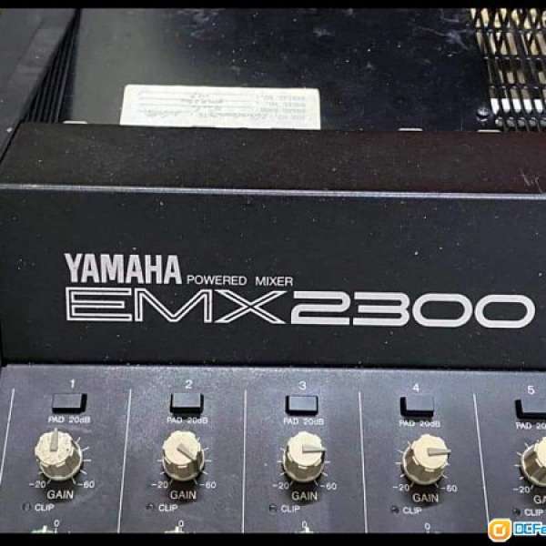 Yamaha EMX2300 Powered Mixer - 二手或全新音響組合, 影音產品- DCFever.com