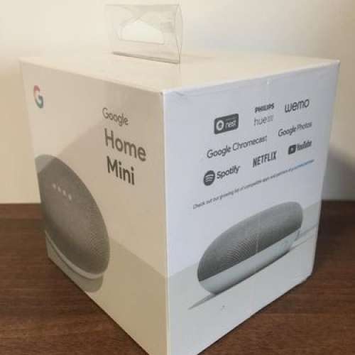 全新現貨 Google home Mini 灰白色