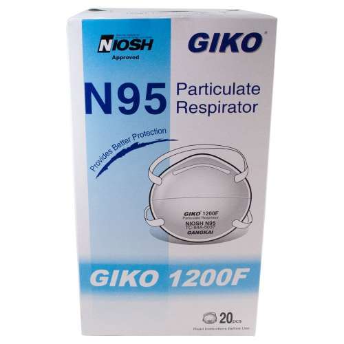 GIKO 1200F N95 口罩 20個 送3M口罩