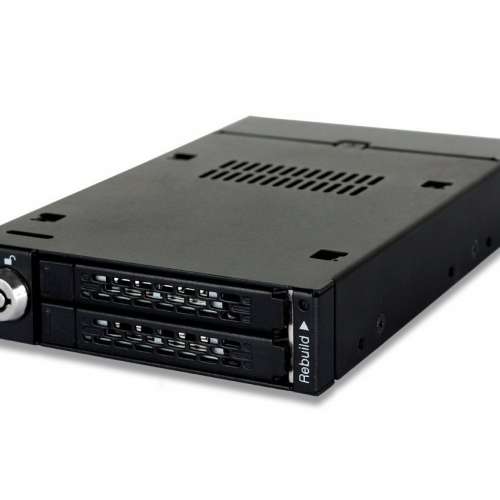 ICY Dock MB992SKR-B 2bay RAID 2.5 SATA3 SSD HDD Mobile Rack 專業級 RAID 硬碟抽...