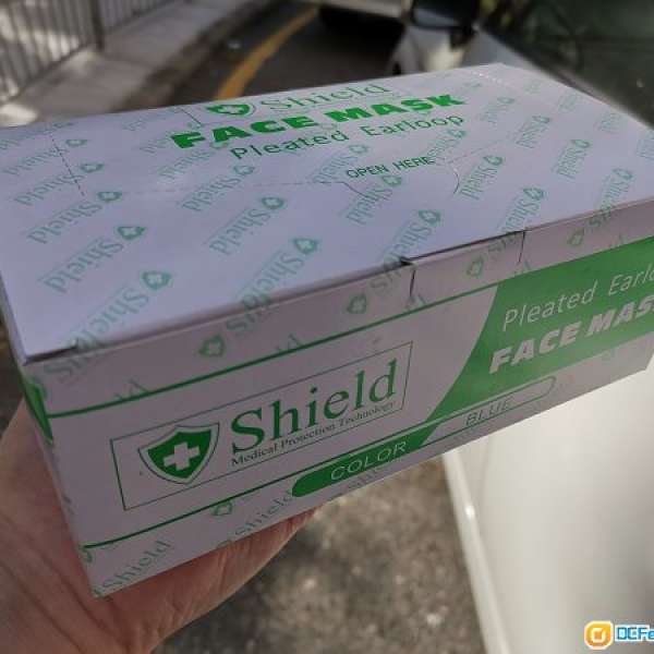美國口罩 Shield 盒裝 15盒一箱快者得 醫院規格