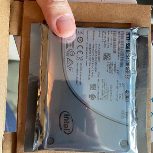 Intel SSD 480gb 全新 RMA