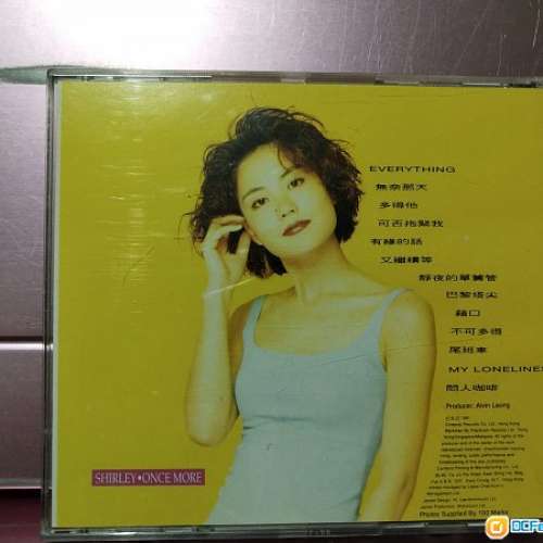 香港盤　フェイ・ウォン 王菲 王靖文 SHIRLEY ONCE MORE 王菲Faye Wong - 王靖雯Shirley Wong