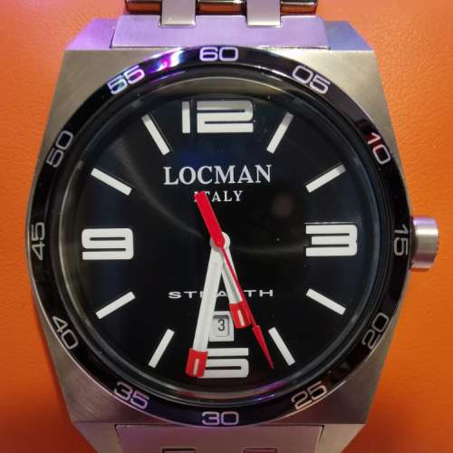 意大利LOCMAN石英男裝大錶徑手錶