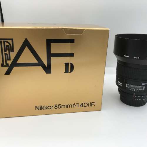 Nikon 85mm f1.4D $3400