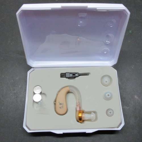 單耳式助聽器有盒有說明書
