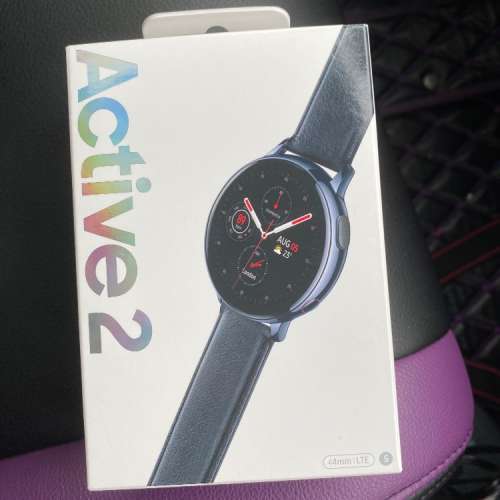 Galaxy watch Active2 黑色不鏽鋼