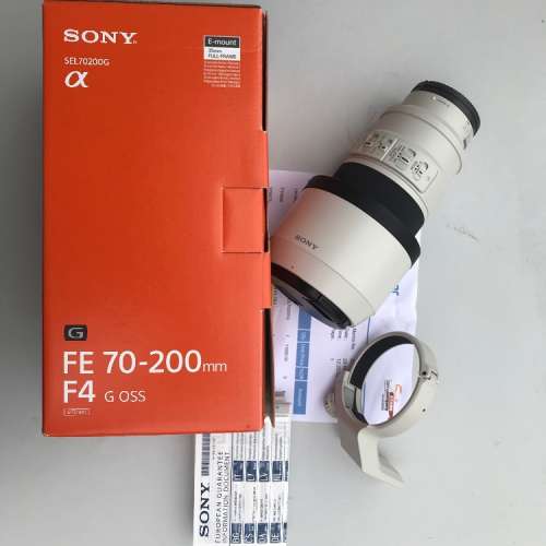 Sony sel70200f4 g oss