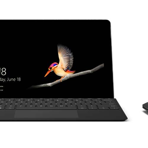 Microsoft Surface Go Type Cover實體鍵盤保護蓋/保護套(英文版),磁吸式連接,配置Q...